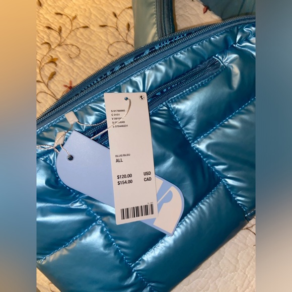 SILFEN Alberte Metallic Sling Bag NWT - Picture 8 of 13